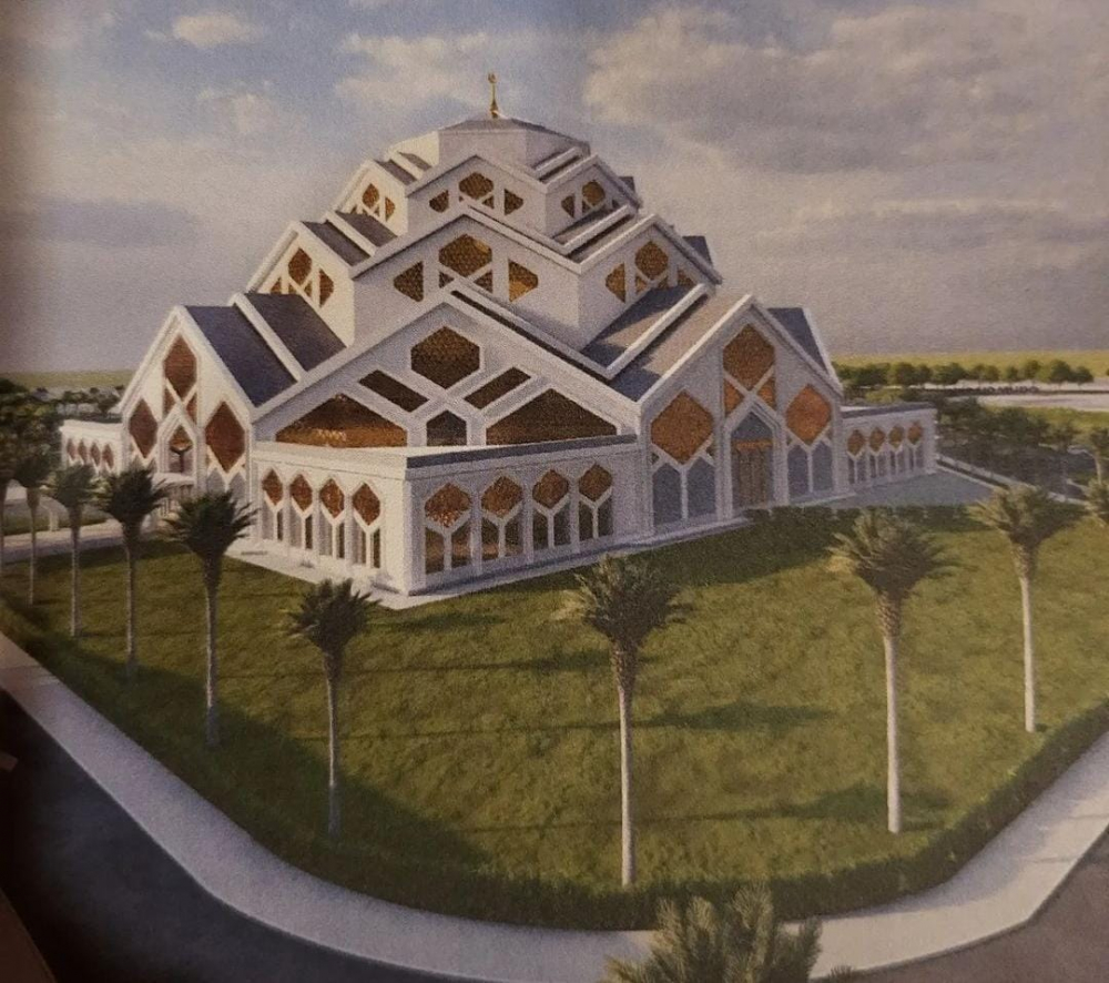 Design Awal Islamic Centre Jambi 