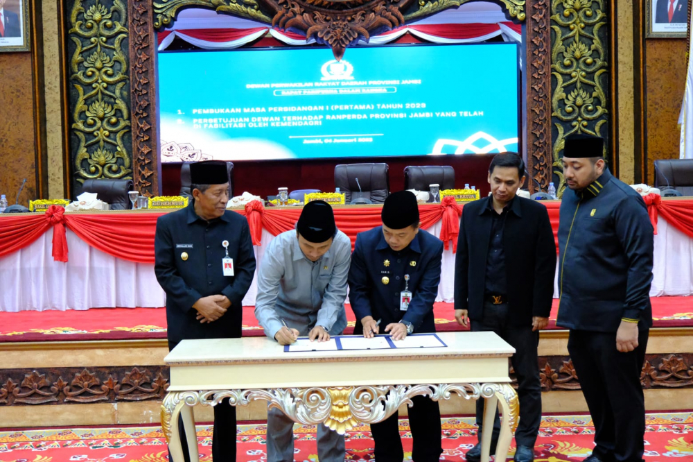 Rapat paripurna pada masa persidangan pertama 2023