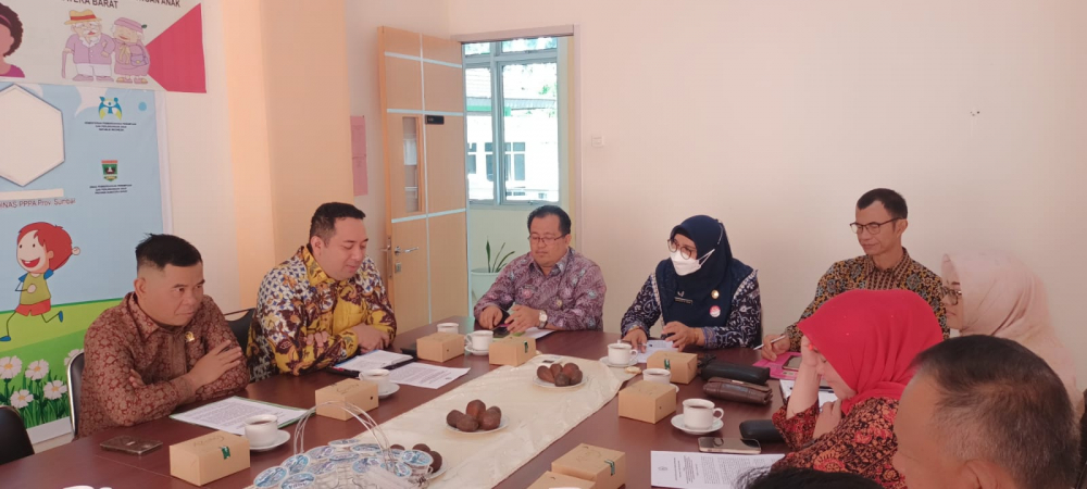 Komisi IV DPRD Provinsi Jambi studi banding ke Dinas pemberdayaan Perempuan, Perlindungan Anak dan KB Provinsi Sumatera Barat, Kamis (16/3)