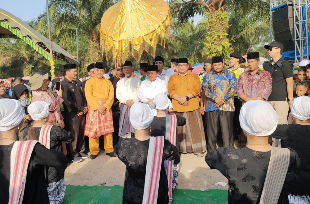 Gubernur Jambi Al Haris hadiri festival bantai adat Rantau Panjang, Tabir.