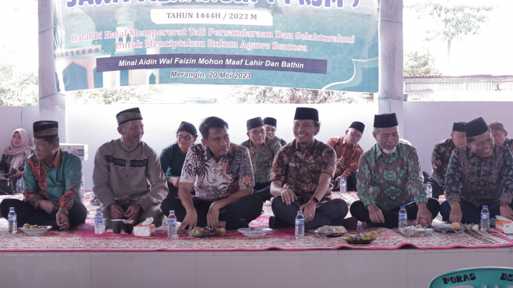 Ketua DPRD Provinsi Jambi Edi Purwanto menghadiri halal bi halal Keluarga Besar Paguyuban Keluarga Jawa Merangin