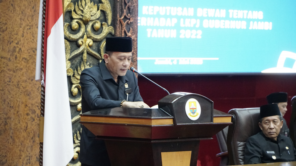  Ketua Pansus I DPRD Provinsi Jambi Kamaluddin Havis 