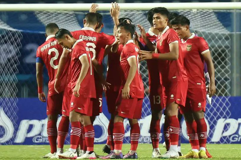 Timnas Indonesia mampu melaju ke final Piala AFF U-23 2023. 