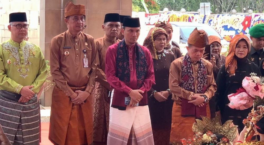 Ketua DPRD Provinsi Jambi, Edi Purwanto menghadiri Rapat Paripurna DPRD Kabupaten Muarojambi 