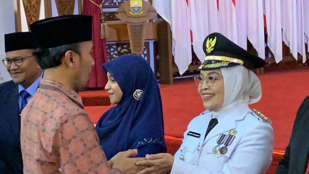 Ketua DPRD Jambi Hadiri Pelantikan Pj Walikota Jambi