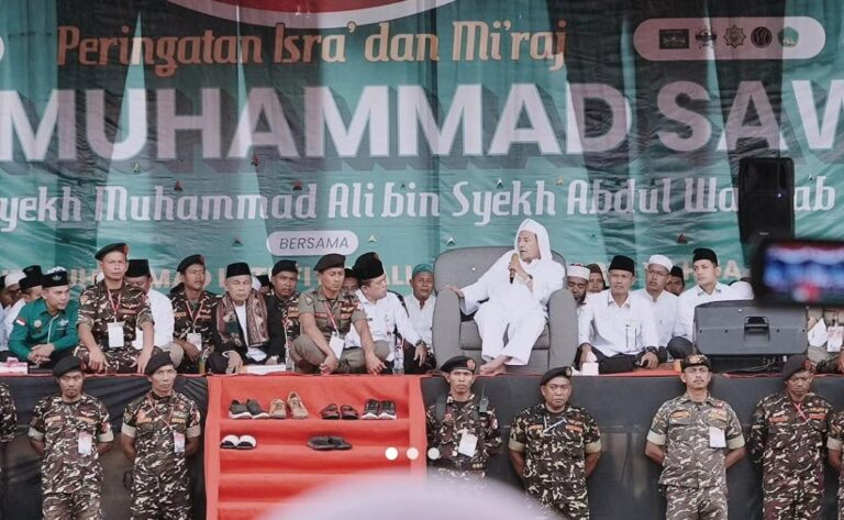 Al Haris Hadiri Peringatan Isra' Mi'raj Bersama Habib Luthfi di Tungkal Ulu 