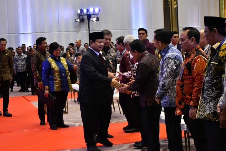 Dihadiri Prabowo, Al Haris Ikuti Peluncuran Geoportal dan White Paper OMP Beyond 2024. Foto dok Kominfo Provinsi Jambi