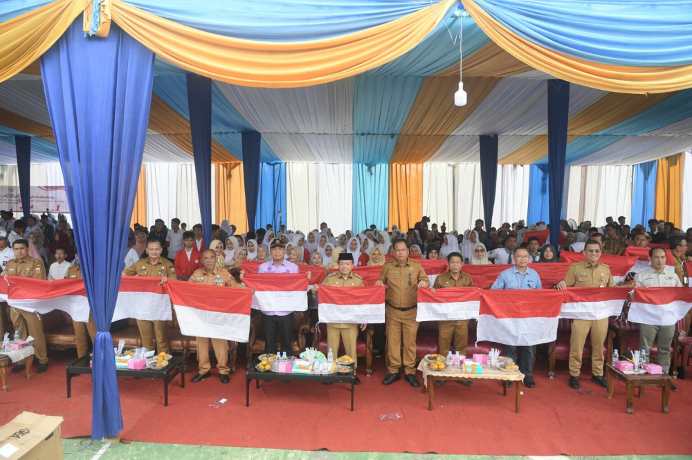 Gubernur Al Haris Buka Dialog Kebangsaan Diikuti Siswa SMA dan SMK se Merangin. Foto dok Kominfo Prov Jambi