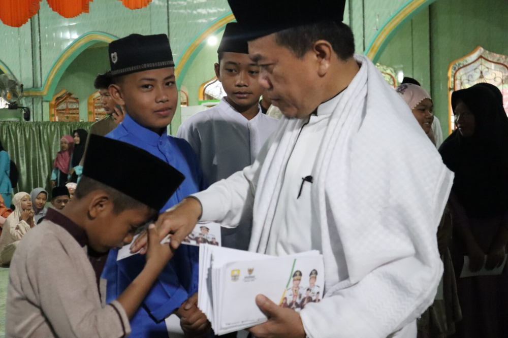 Safari Subuh di Masjid Baitusalam Kungkai, Al Haris Santuni Anak Yatim dan Dhuafa.