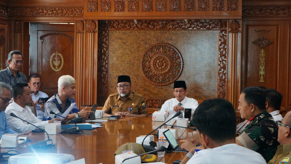 Rapat Koordinasi Angkutan Batubara, Pemprov Jambi Tegaskan Komitmen Pengusaha Batubara Laksanakan Ingub no 1 tahun 2024. Foto dok Kominfo Prov Jambi