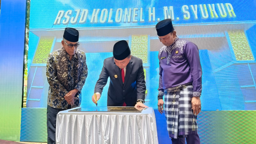 Al Haris Gubernur Jambi Resmikan Nama RSJD Menjadi RSJD Kolonel HM Syukur