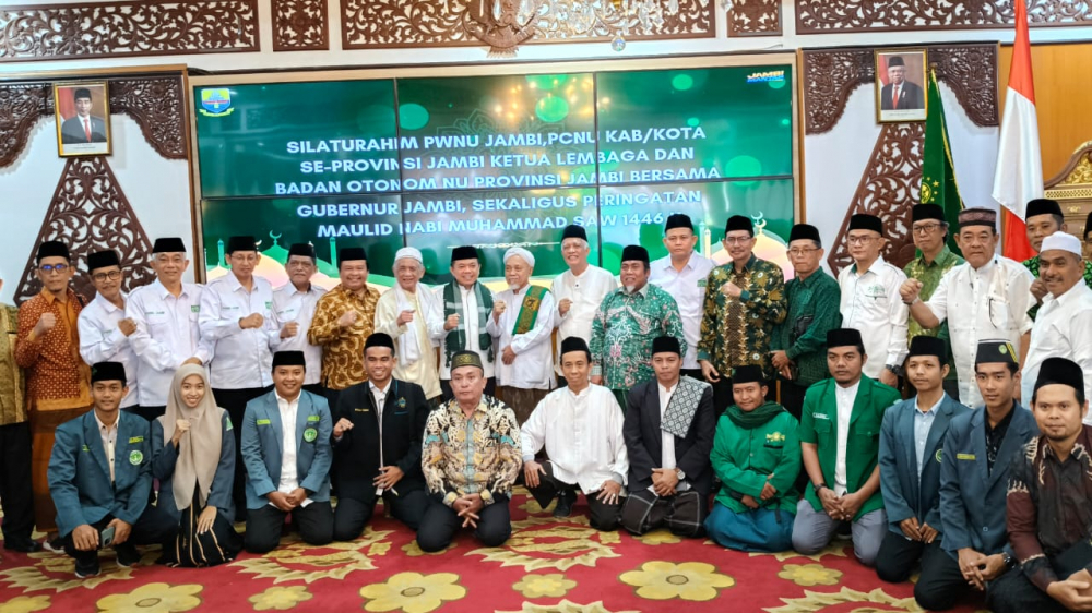 Al Haris Gubernur Jambi Silaturahmi bersama NU Jambi