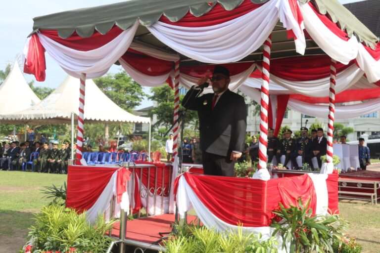 Pjs Gubernur Sudirman Jadi Irup Hari Kesaktian Pancasila. Foto dok Kominfo Prov Jambi