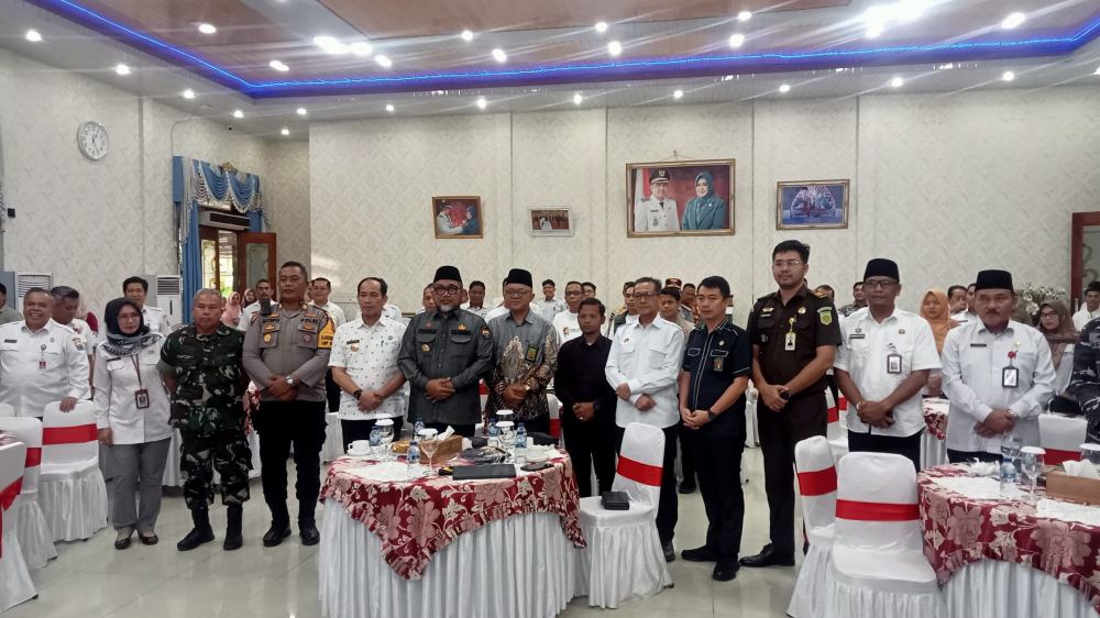 Pantau Persiapan Pilkada, Pjs. Gubernur Sudirman Ingatkan untuk Antisipasi Potensi Masalah di Tanjabbar. Foto dok Kominfo Prov Jambi