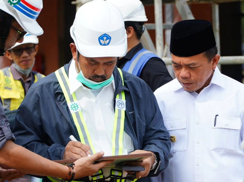 Gubernur Jambi Al Haris Dampingi Kunjungan Kepala Bappenas RI. Foto Ist