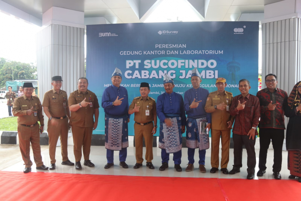 Gubernur Al Haris Harap Kontribusi Signifikan PT. Sucofindo Bagi Kemajuan Provinsi Jambi. Foto dok Kominfo Prov Jambi