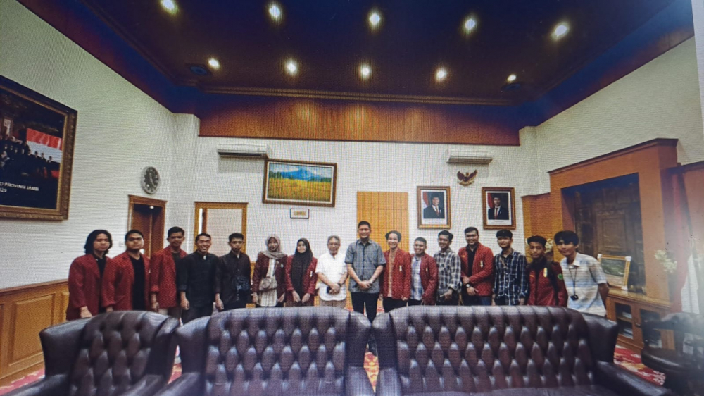 Ketua DPRD Hafiz Fattah Terima DPD IMM Jambi, Ajak Mahasiswa Kawal Pembangunan