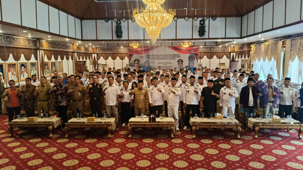 Pelantikan Pengurus APDESI Provinsi Jambi Periode 2025-2030.