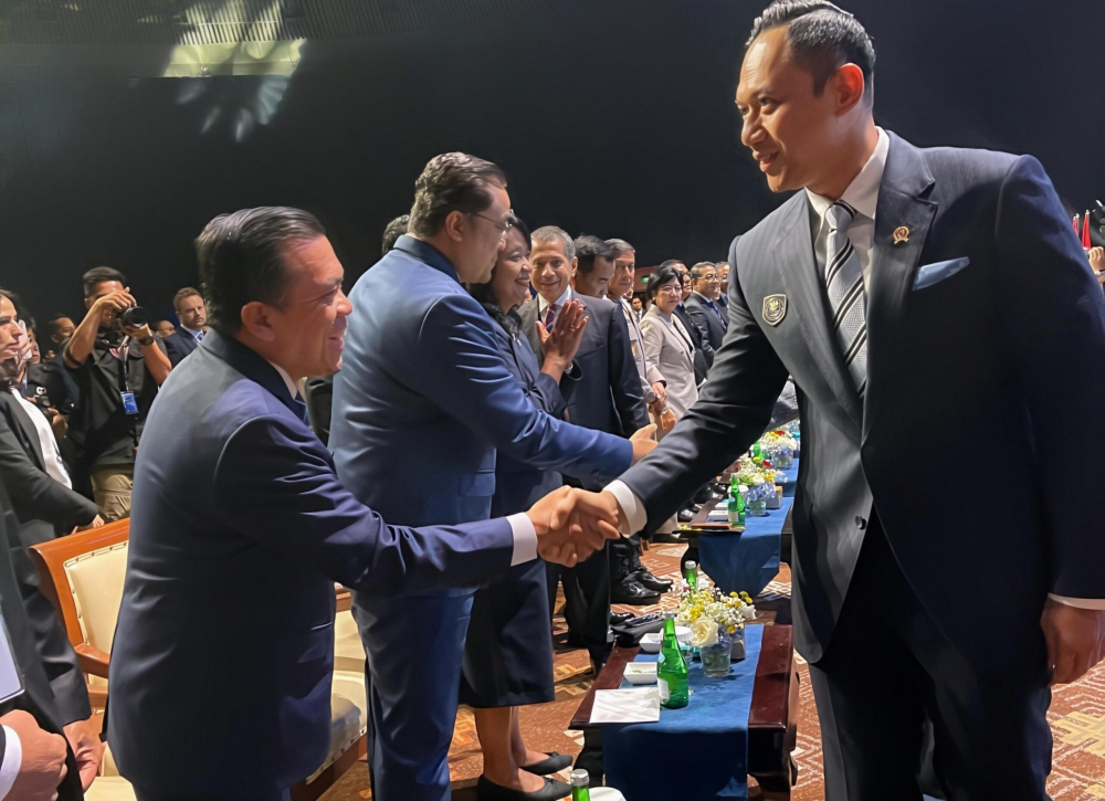 Al Haris Hadiri International Conference on Infrastructure 2025 Harap Pemerataan Infrastruktur. Foto dok Kominfo Provinsi Jambi