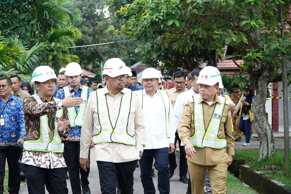 Wakil KSP M. Qodari dan Gubernur Al Haris Tinjau Pembangunan Sekolah Rakyat di Jambi