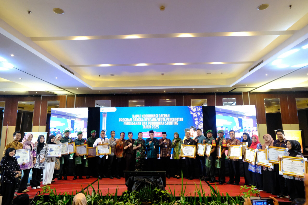 Abdullah Sani Minta Setiap Komponen Bekerjasama Tuntaskan Masalah Stunting. Foto dok Kominfo Provinsi Jambi