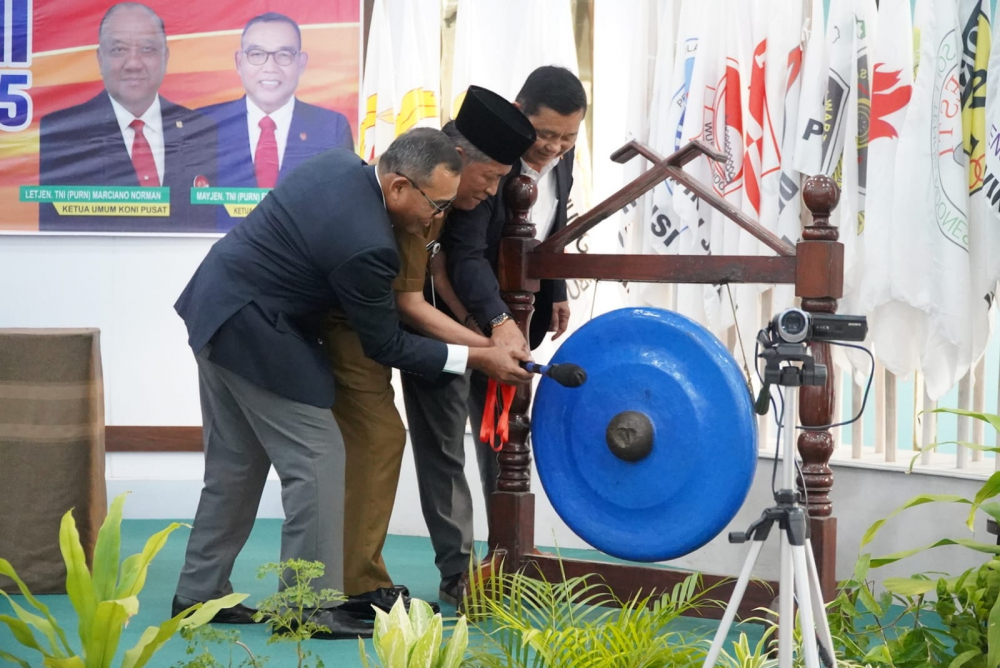 Pemilihan Ketua KONI Resmi Dibuka Wakil Gubernur Abdullah Sani 
