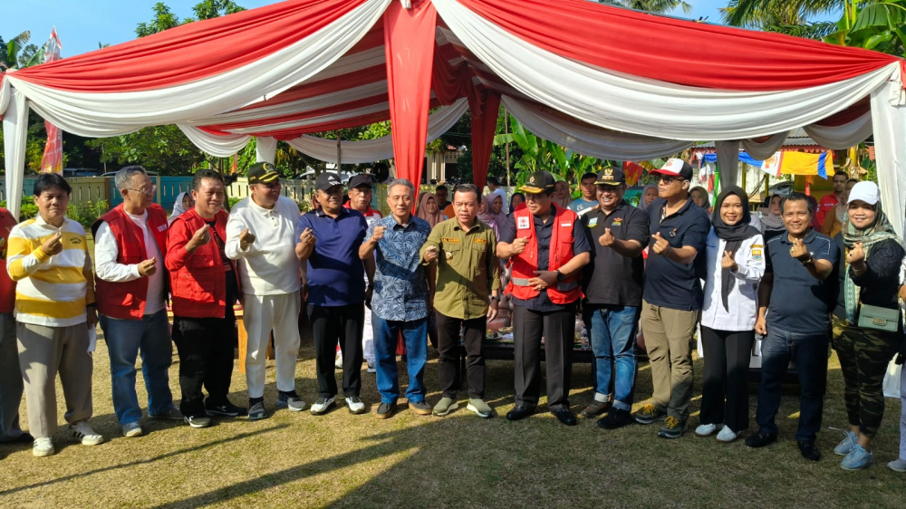 Al Haris, HBA dan Maulana Hadir di Kampung Donor Darah Kelurahan Simpang IV.
