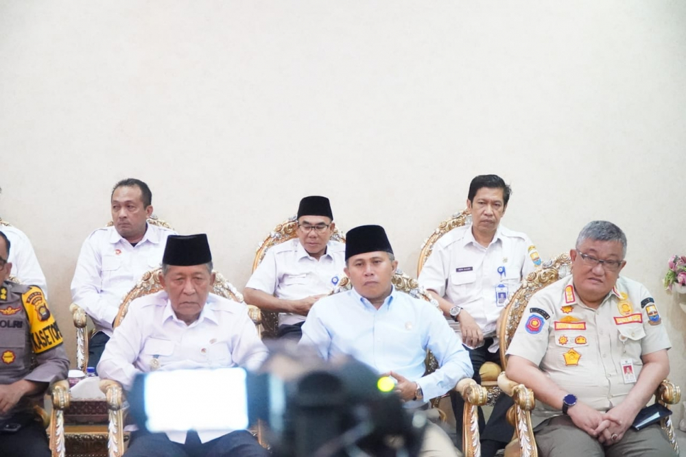 Abdullah Sani Ikuti Peluncuran Tema dan Logo HUT-RI Ke-80. Foto dok Kominfo Provinsi Jambi