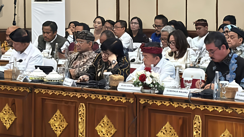 Rapat Konsolidasi Nasional di Bali, Al Haris Sampaikan Usulan pada Para Menteri. Foto dok Kominfo Provinsi Jambi