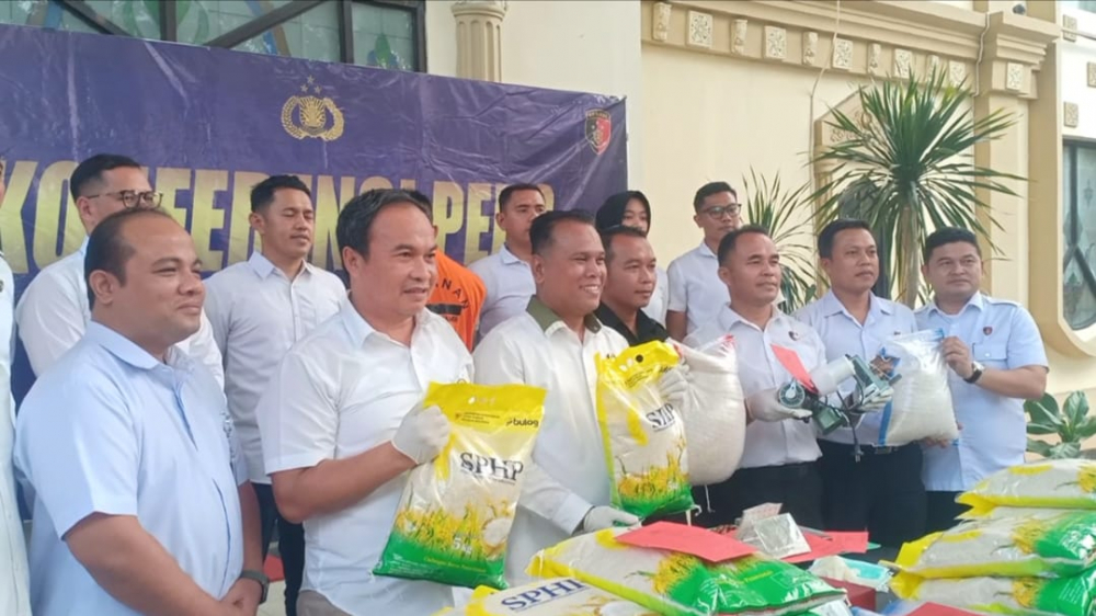 Polda Jambi Bongkar Praktik Manipulasi Karung Beras Subsidi di Kota Jambi