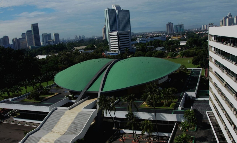 Gedung MPR/DPR. 
